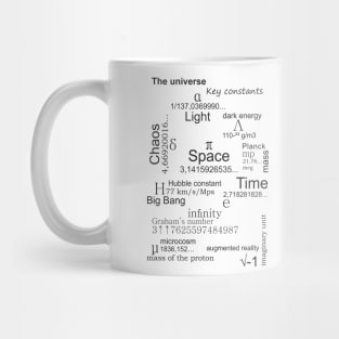 THE UNIVERSE. Key constants Mug